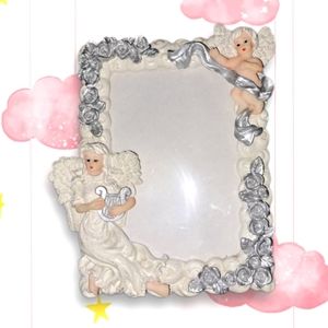 Angel picture frame